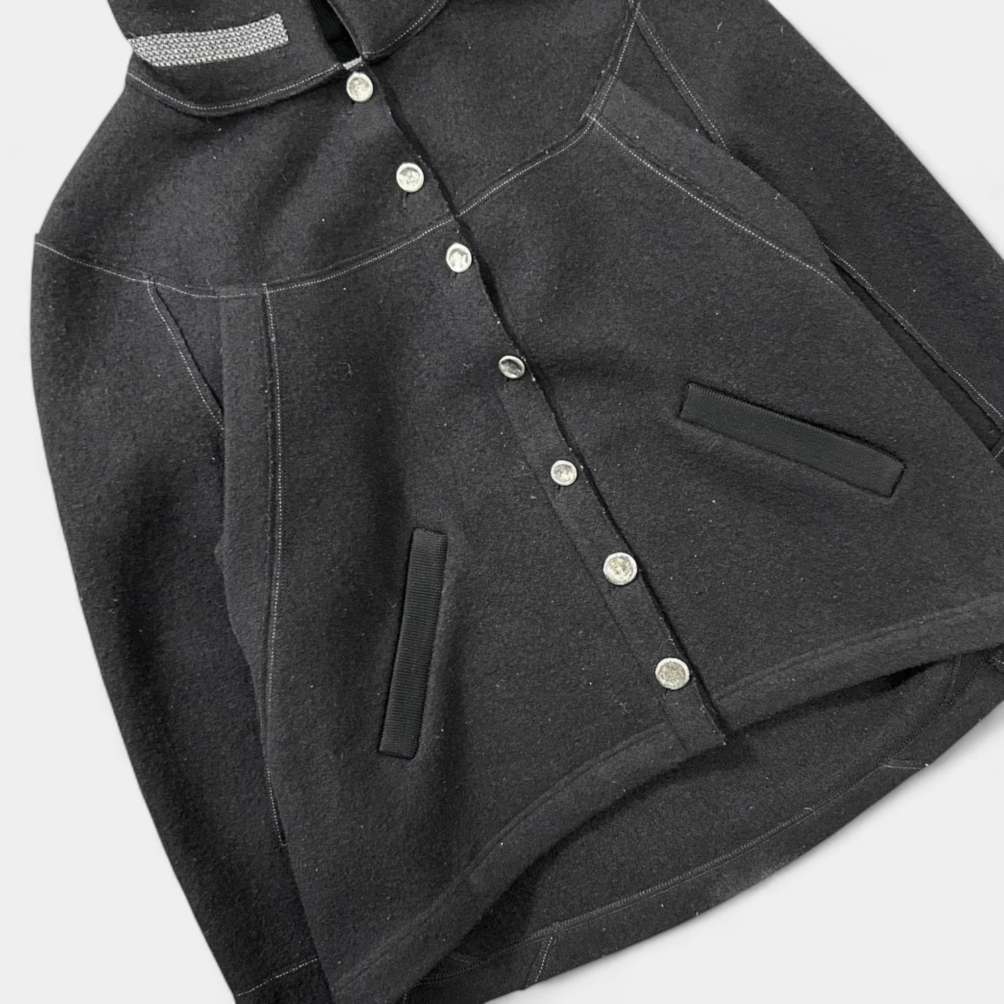 Marithé + François Girbaud Classic Wool Double Sleeve Jacket