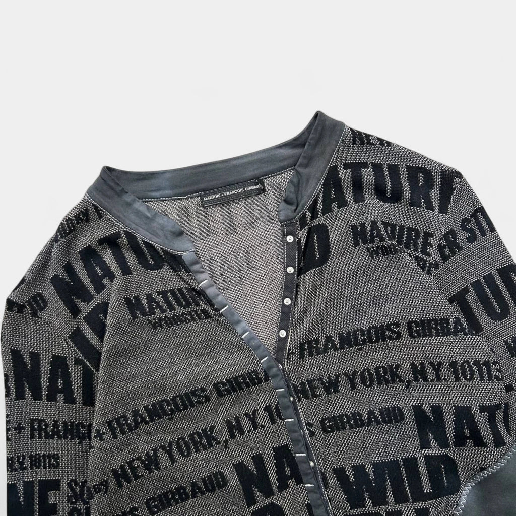 Marithé + François Girbaud  Coquette Knit Cardigan