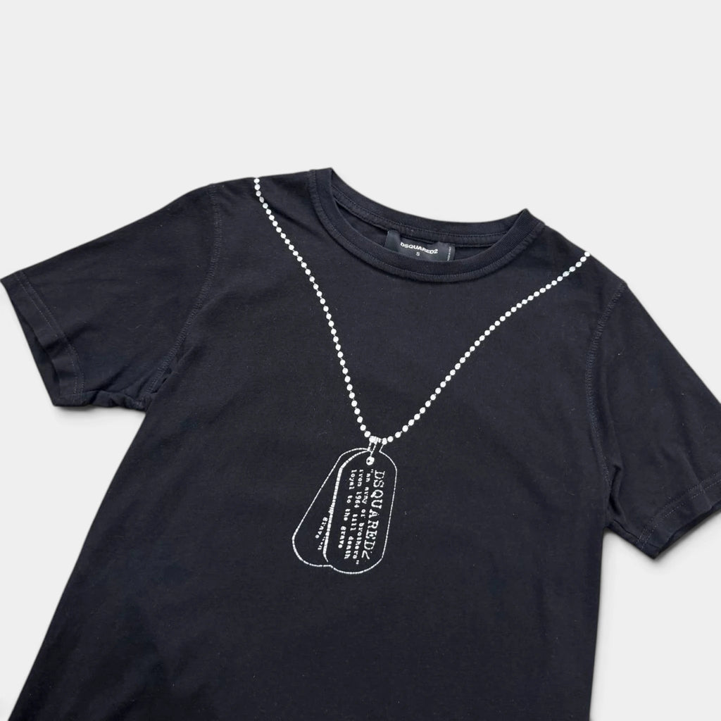 Dsquared2 Military Tag Graphic T-Shirt