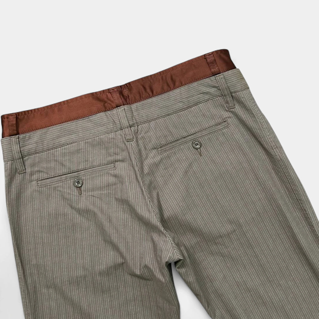 Dolce & Gabbana Double Waist Suit Pants