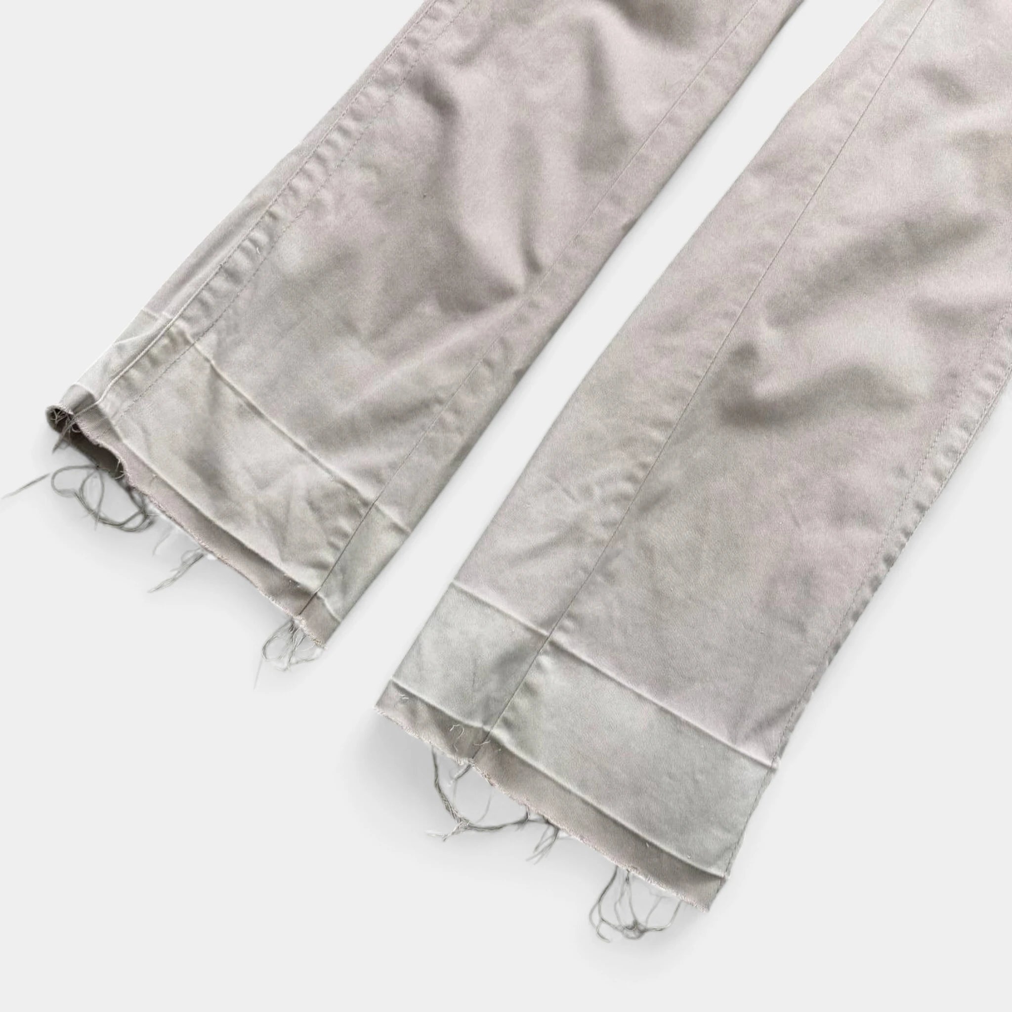 Just Cavalli 2000's Beige Utility Flared Pants