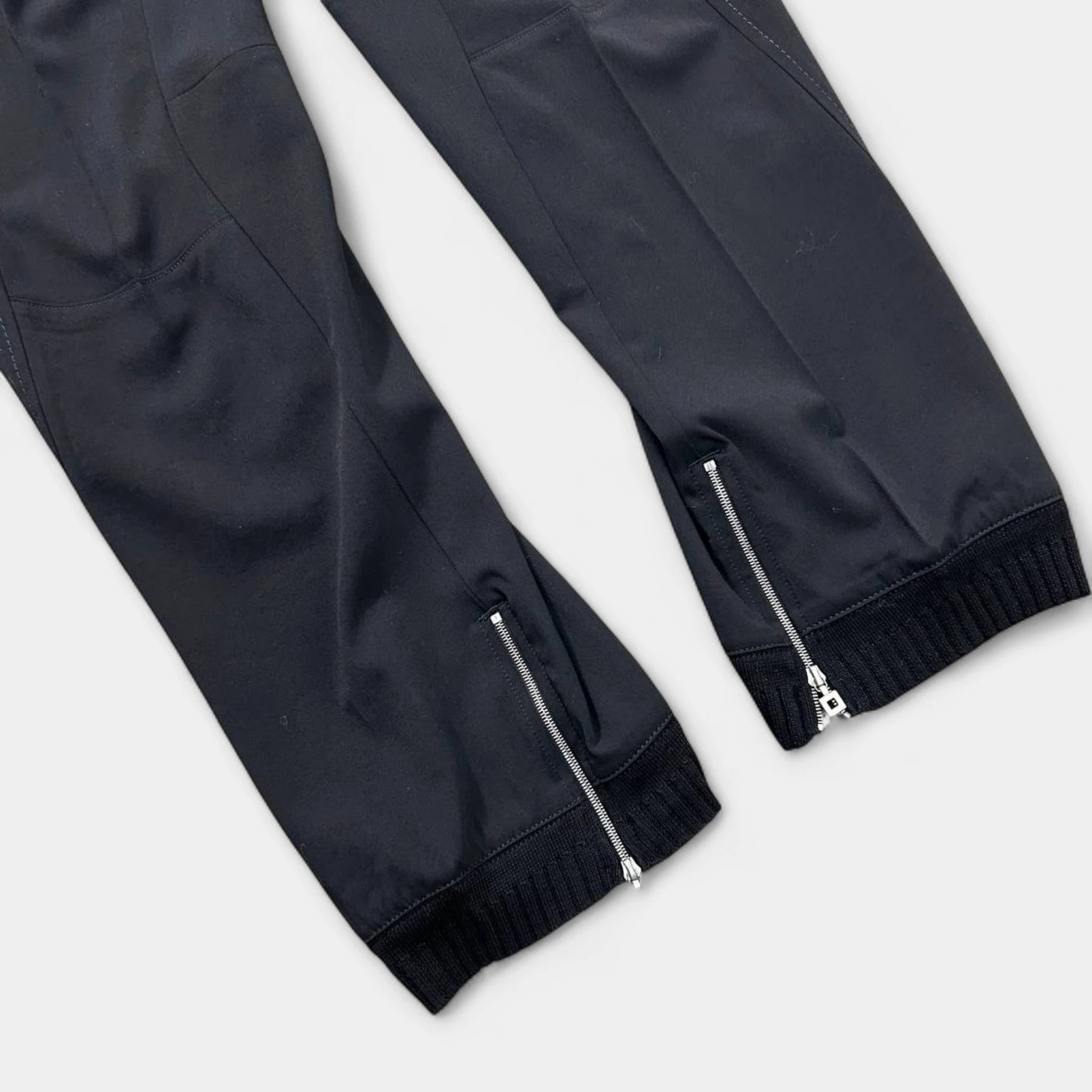 Marithé + François Girbaud Black Technical Style Pants
