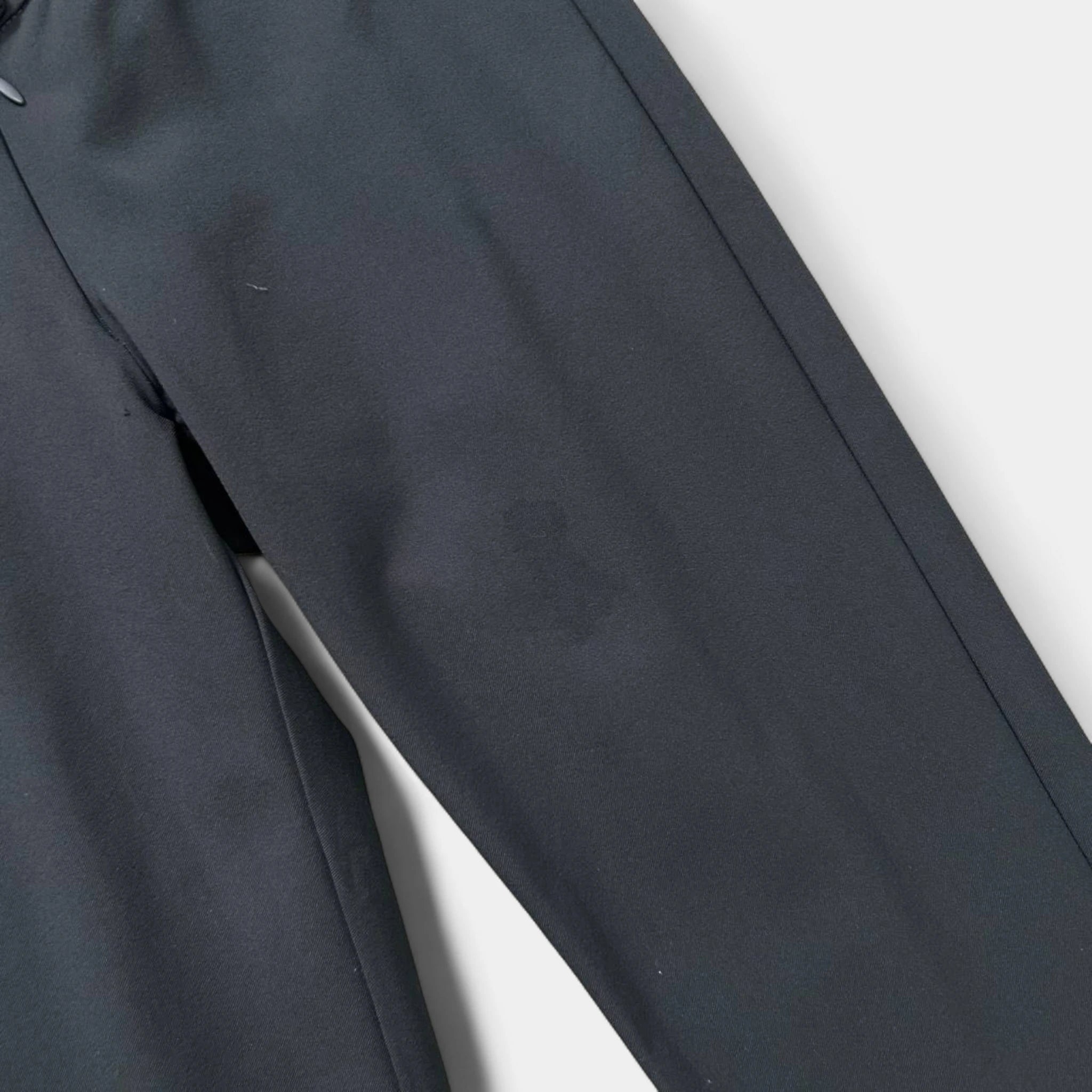 Marithé + François Girbaud Black Flared Nylon Pants