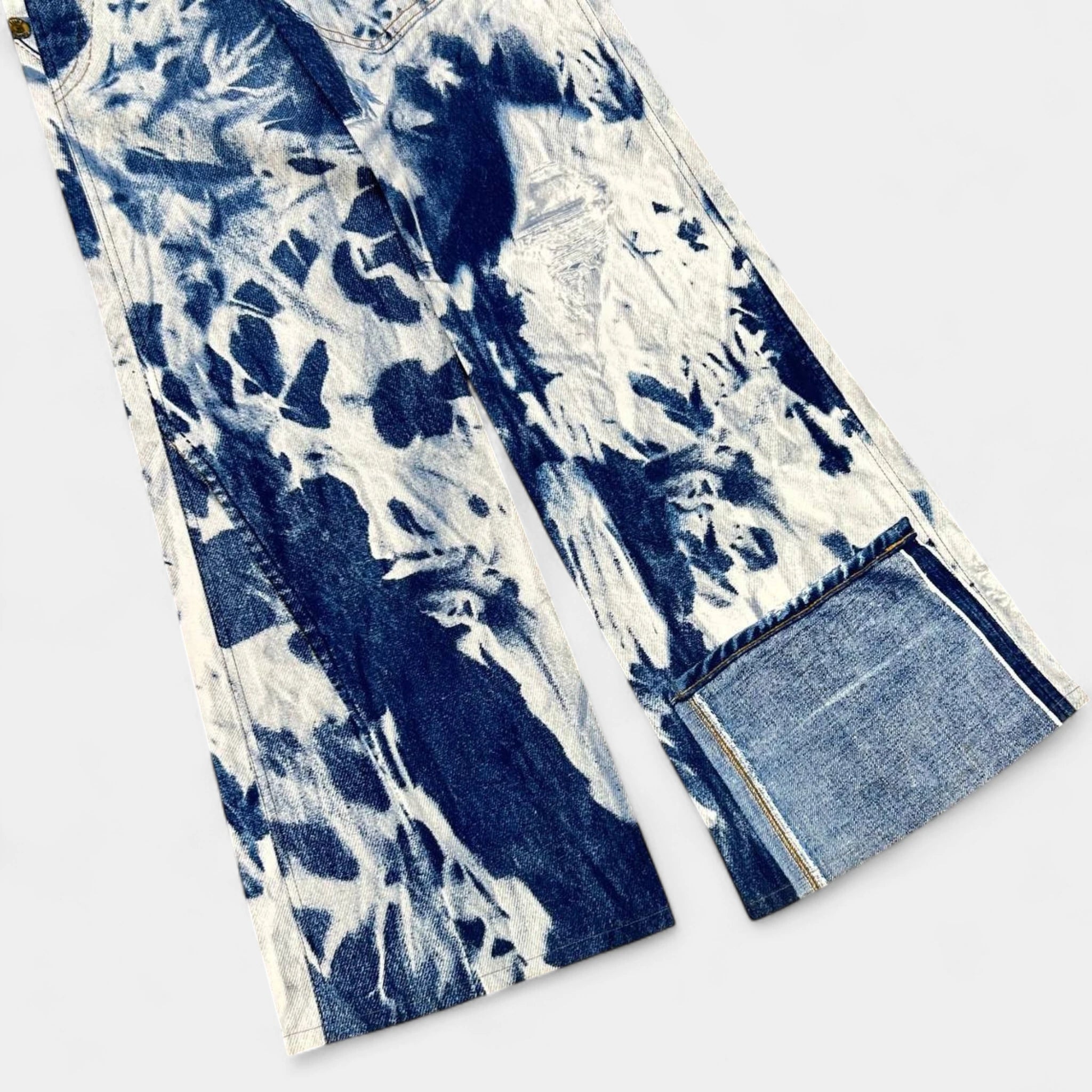 Just Cavalli Denim on Denim Printed Jeans