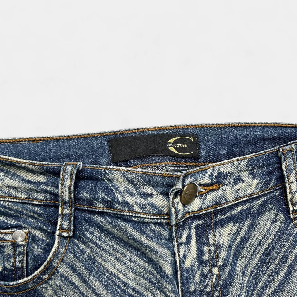 Just Cavalli Flared Striped Jeans