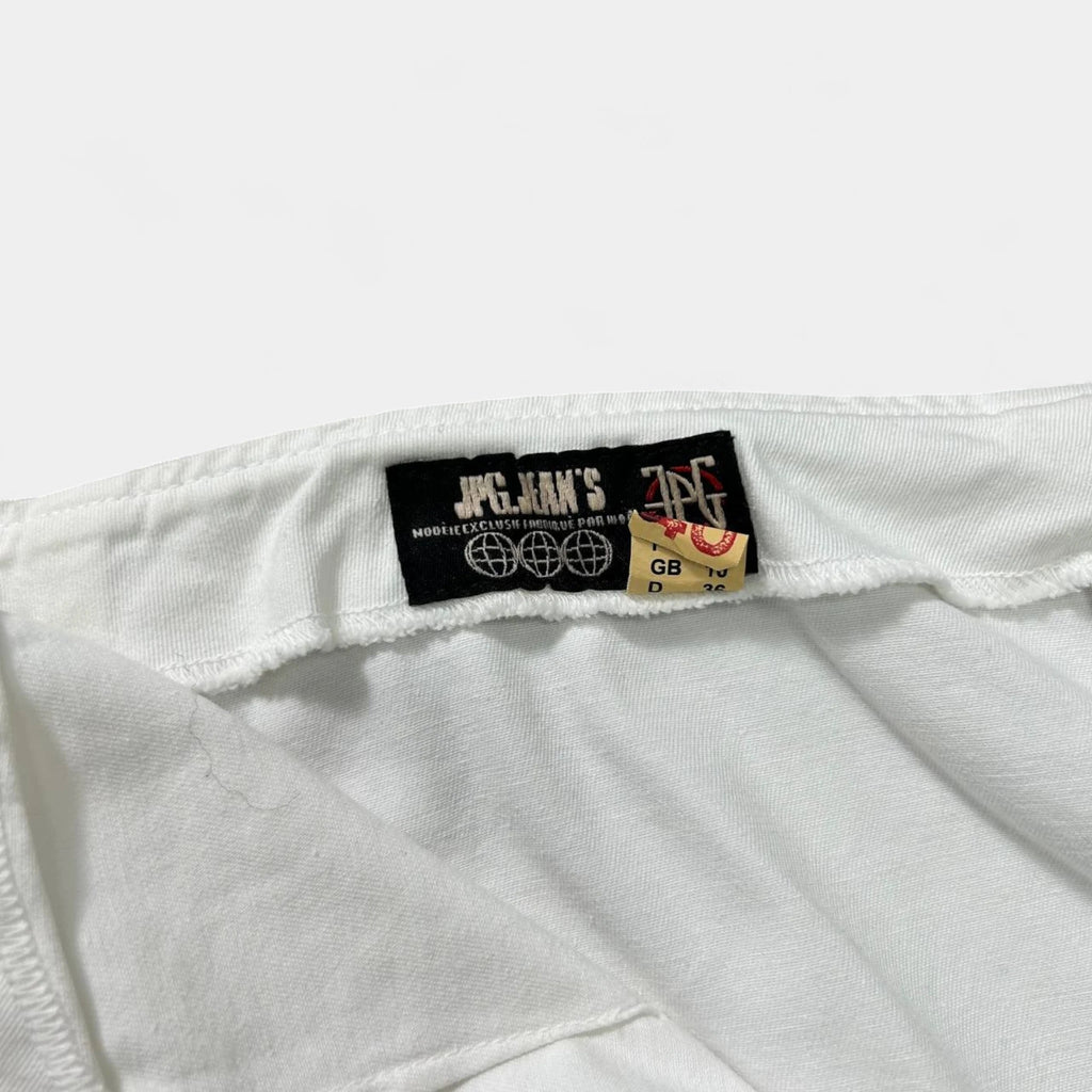 Jean Paul Gaultier 2000s Cargo White Skirt
