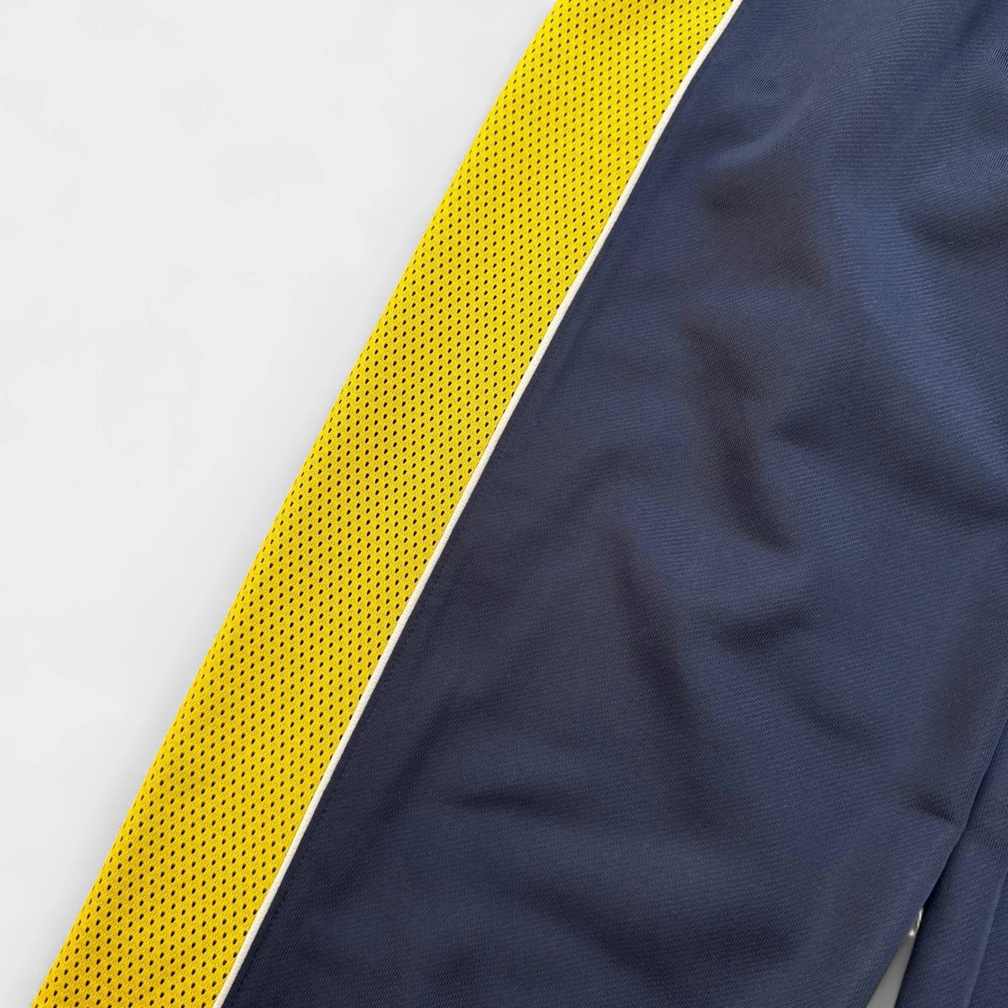 Dolce & Gabbana Sport Navy & Yellow Mesh Panel Track Pants