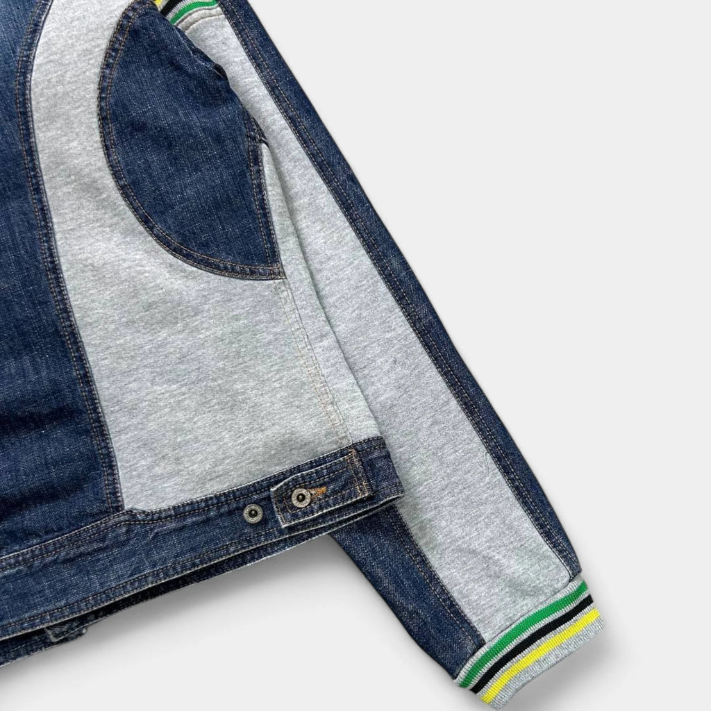 2000s Dolce & Gabbana "REGGAE 76" Denim Hooded Jacket
