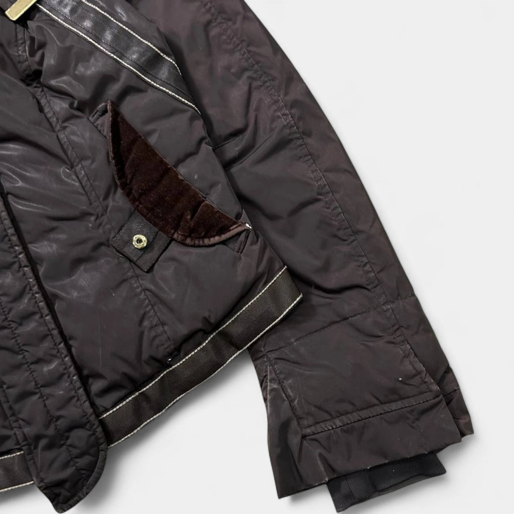 Marithé + François Girbaud Parachute Brown Jacket