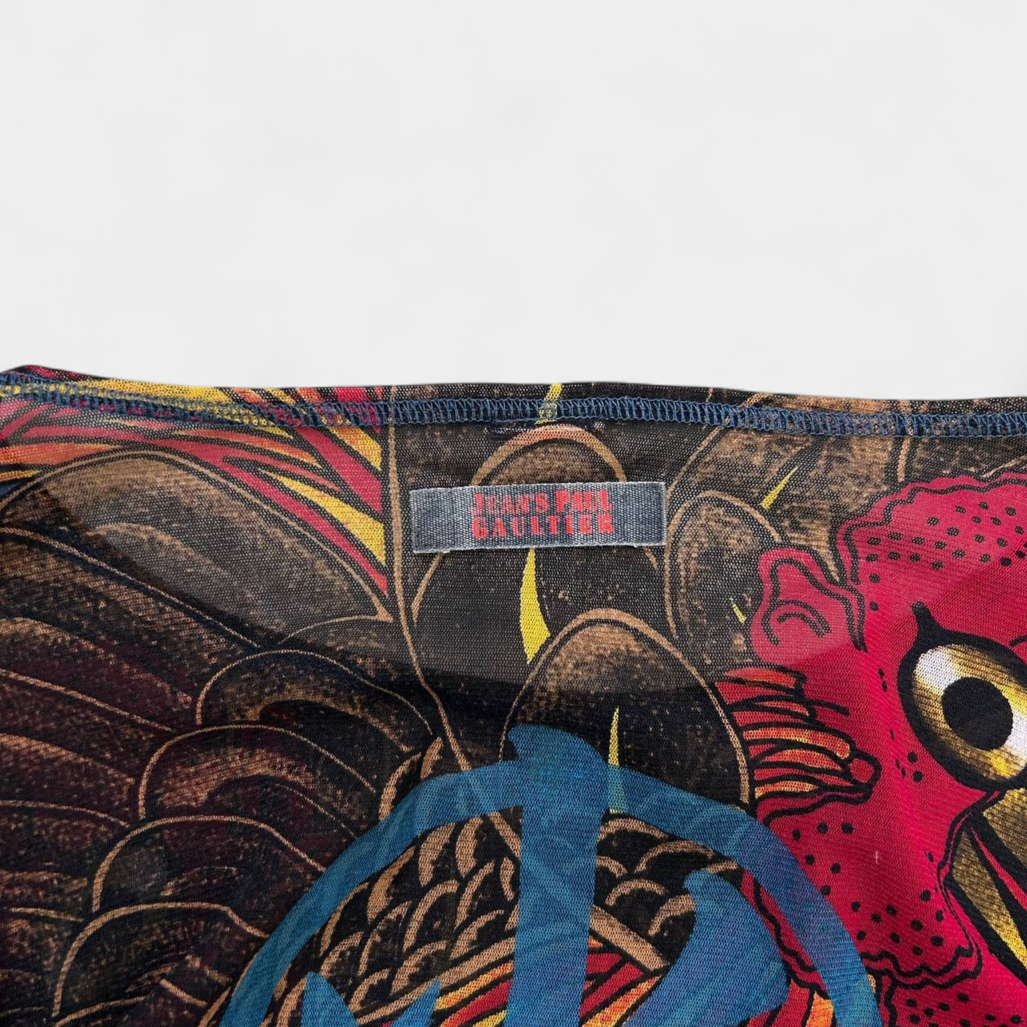 Jean Paul Gaultier Japanese Style Graphic Longsleeve