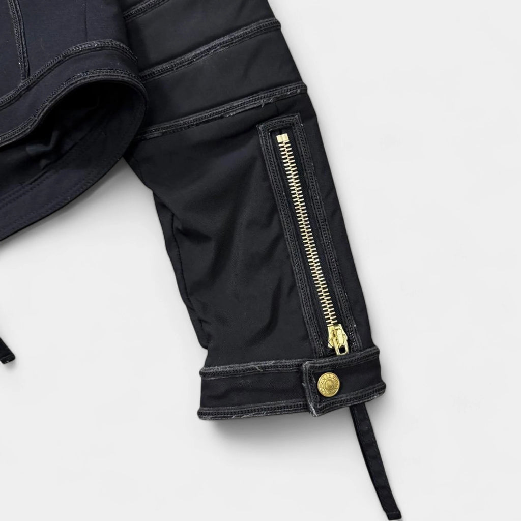 Dsquared2 2000's Black Technical Biker Jacket