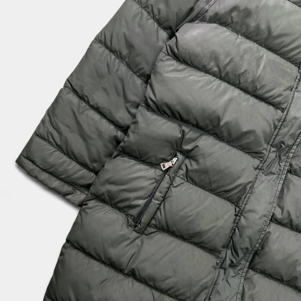Prada Green Long Puffer Jacket