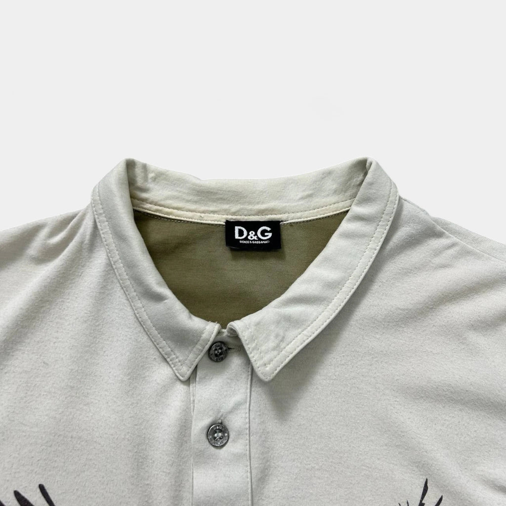 Dolce & Gabbana 2000s Graphic Polo