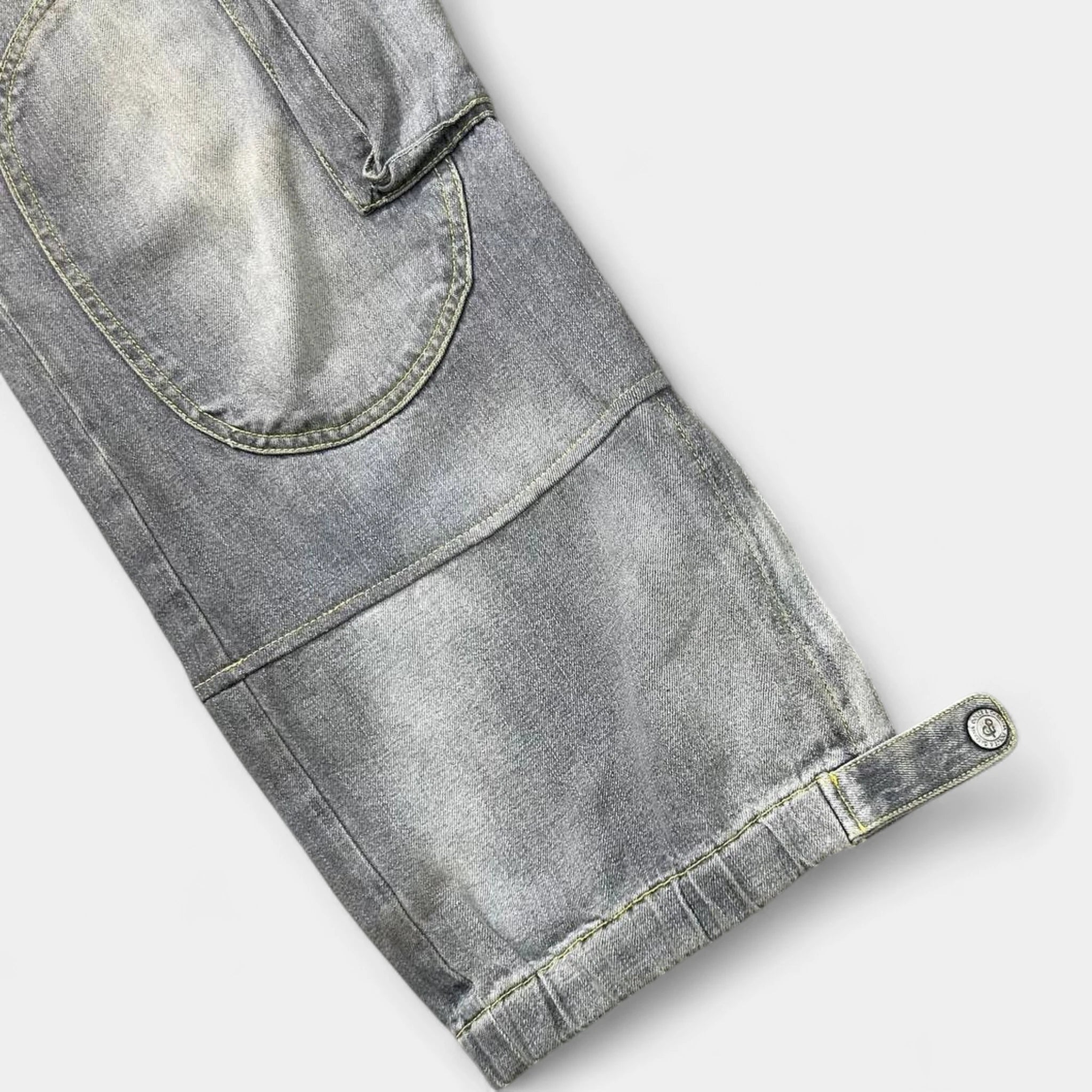 Dolce & Gabbana Grey Washed Cargo Pants