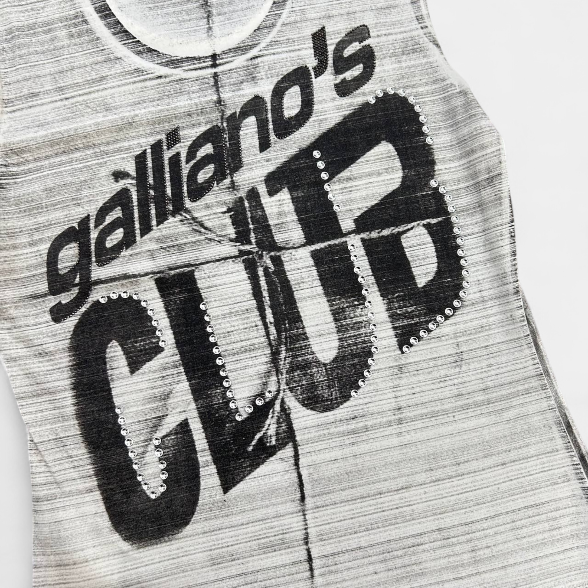 Galliano "Galliano's Club" Self-Portrait Graphic Tee