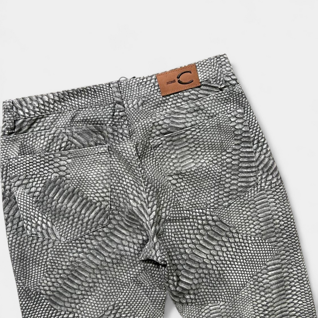 Cavalli Snakeskin Pants