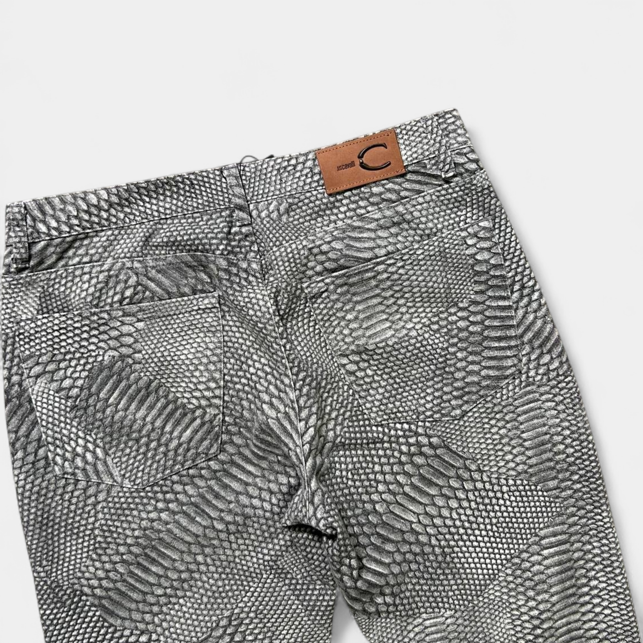 Cavalli Snakeskin Pants