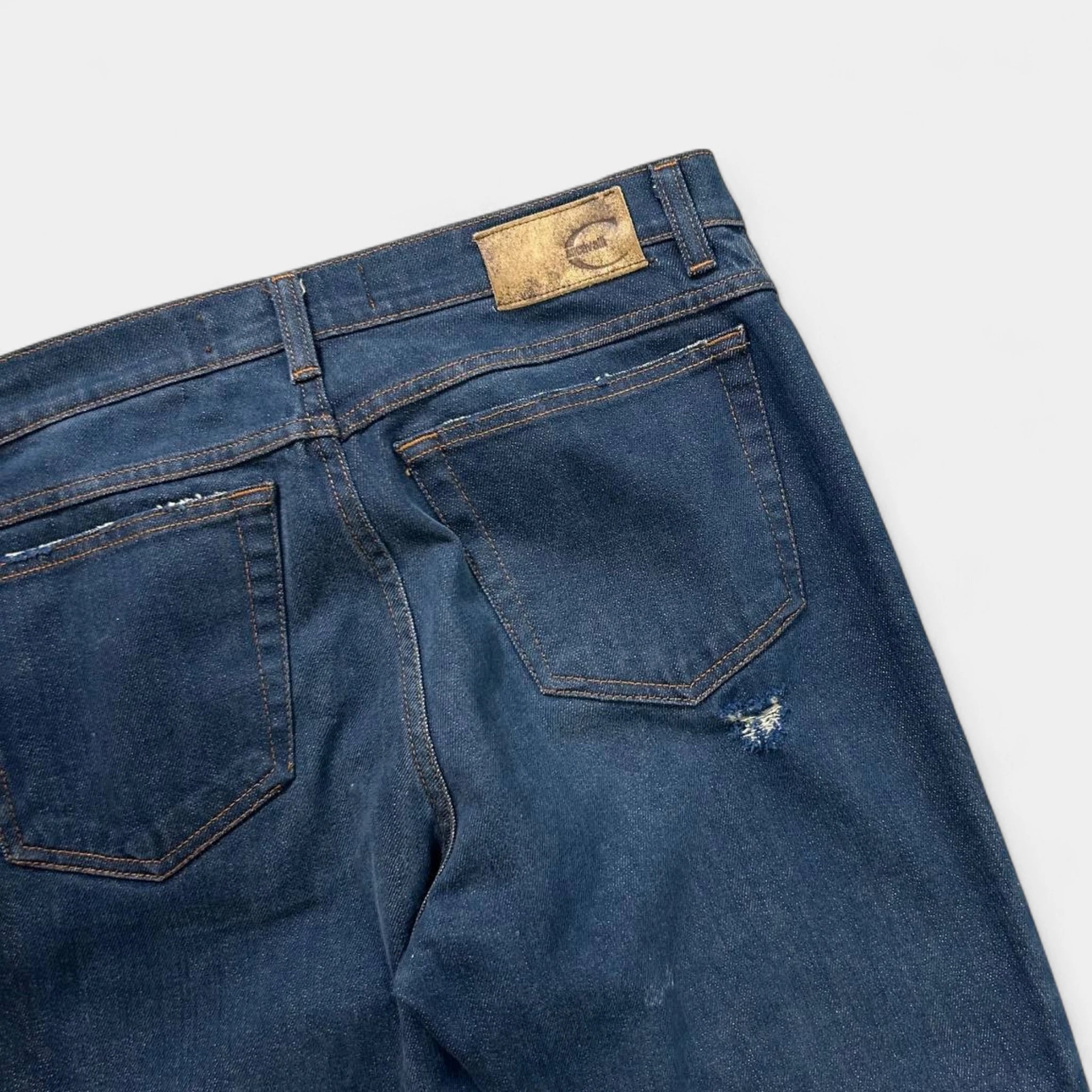 Just Cavalli Denim Flared Distressed Jeans