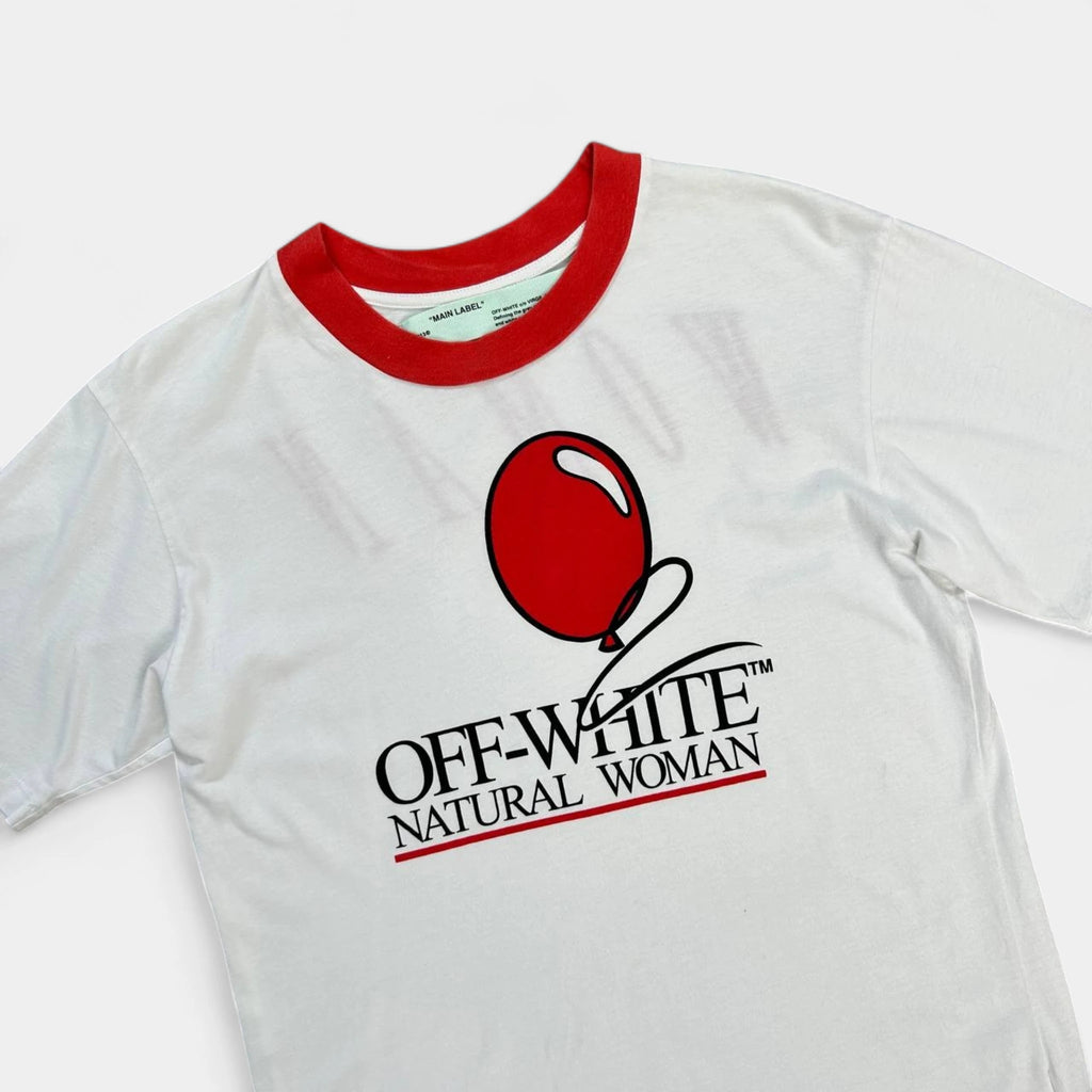 Off-White Vintage Cotton White Red T-Shirts