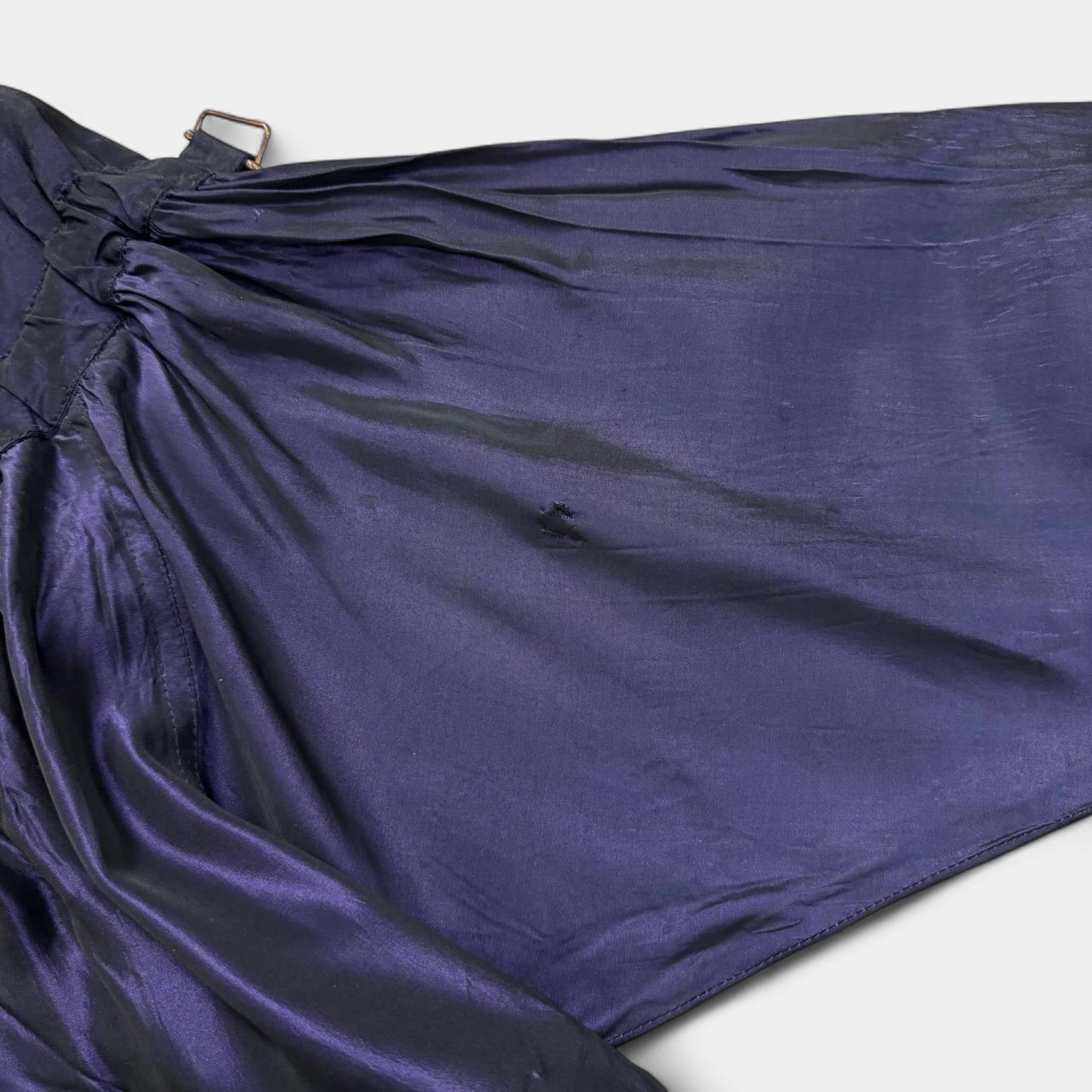 Thierry Mugler 1990s Iridescent Purple Bomber Jacket