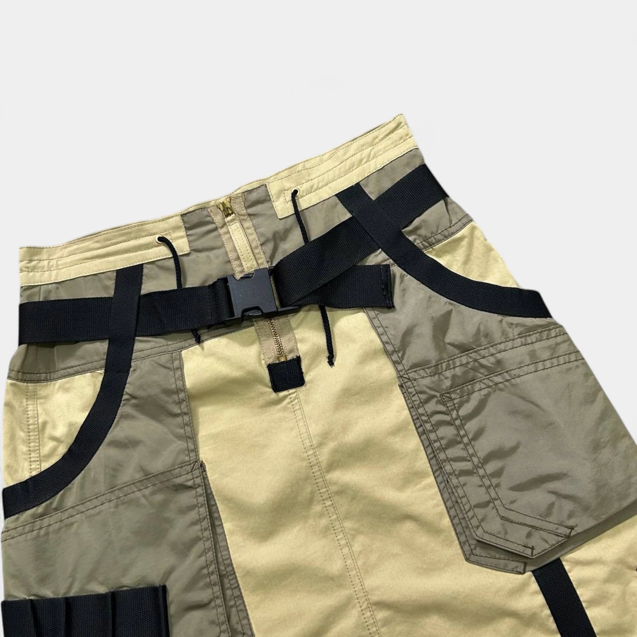 Jean Paul Gaultier 90's Bondage Parachute Cargo Skirt