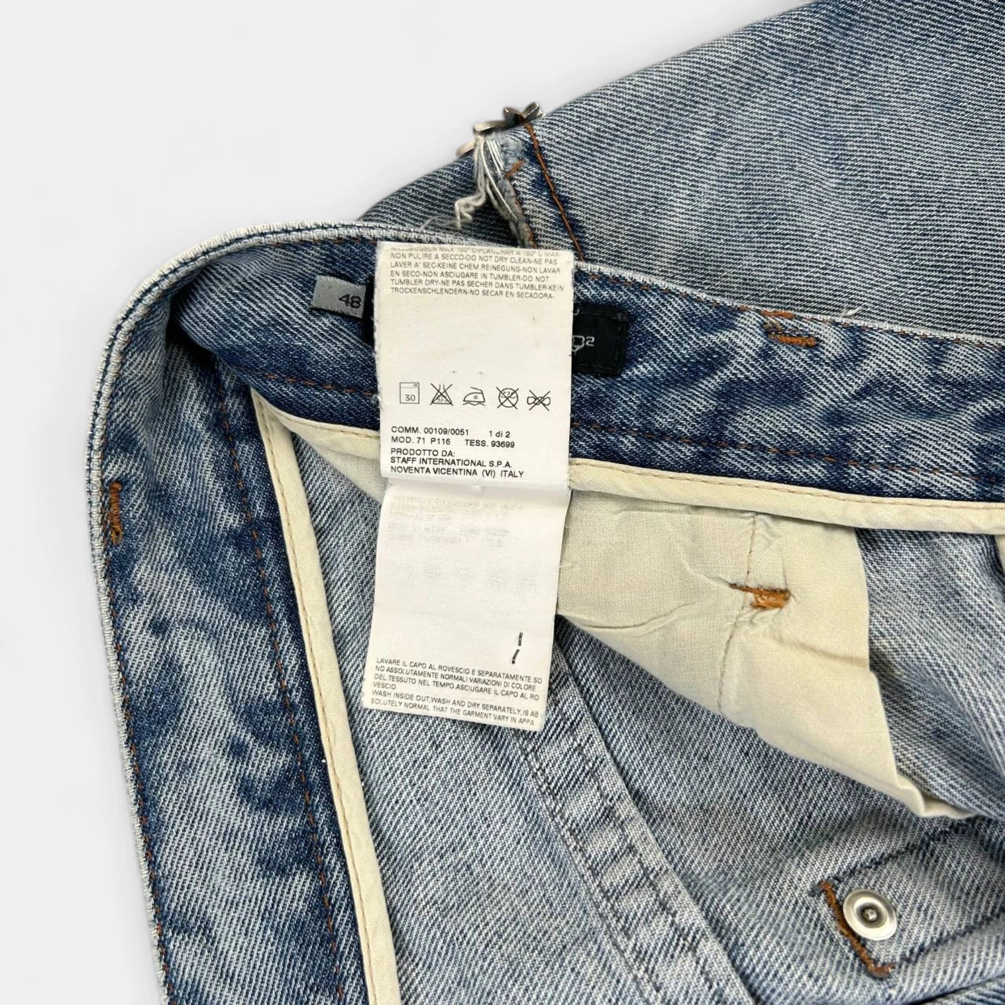 Dsquared2 FW2005 Stoner Marijuana Denim