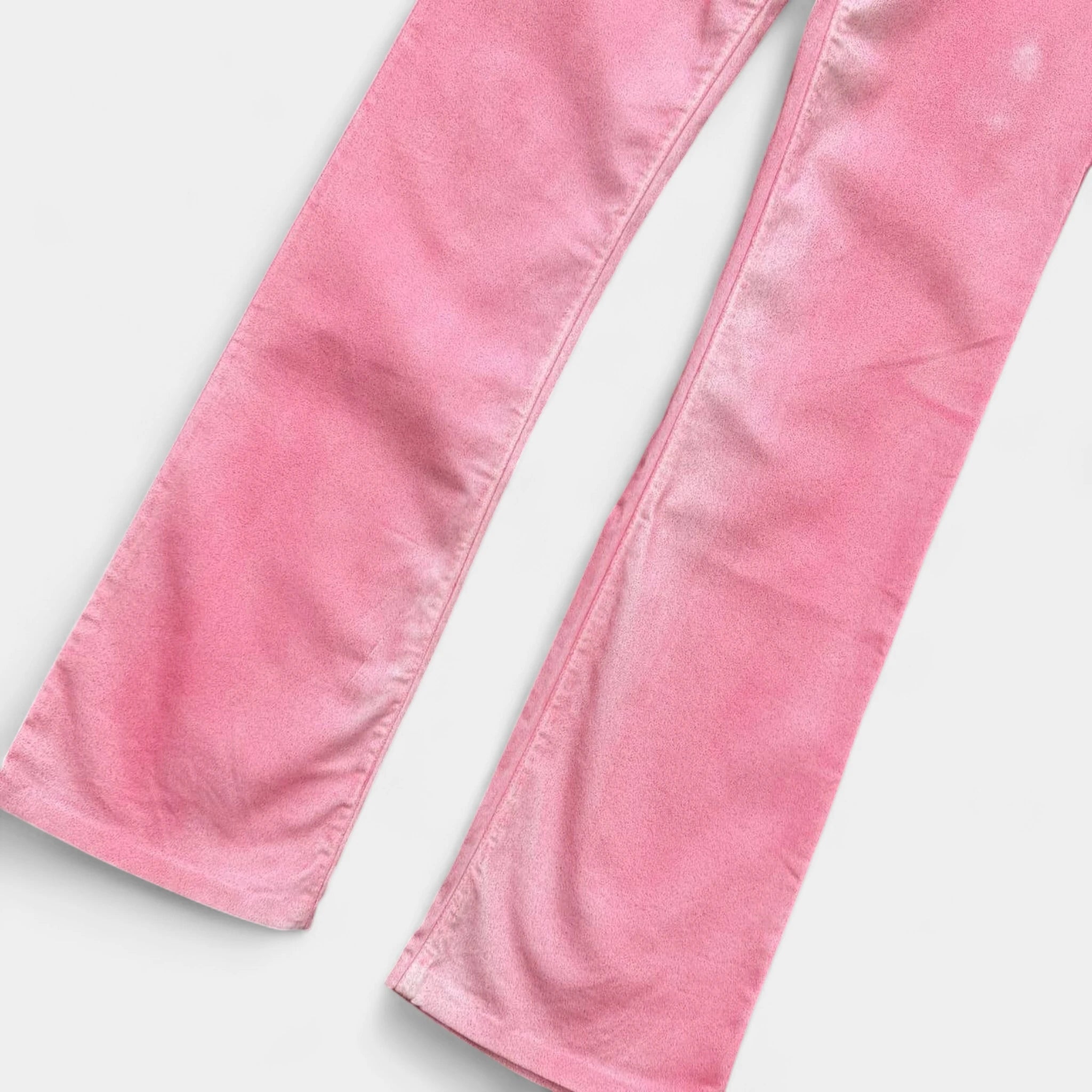 Just Cavalli Bubblegum Pink Bootcut Flare Pants