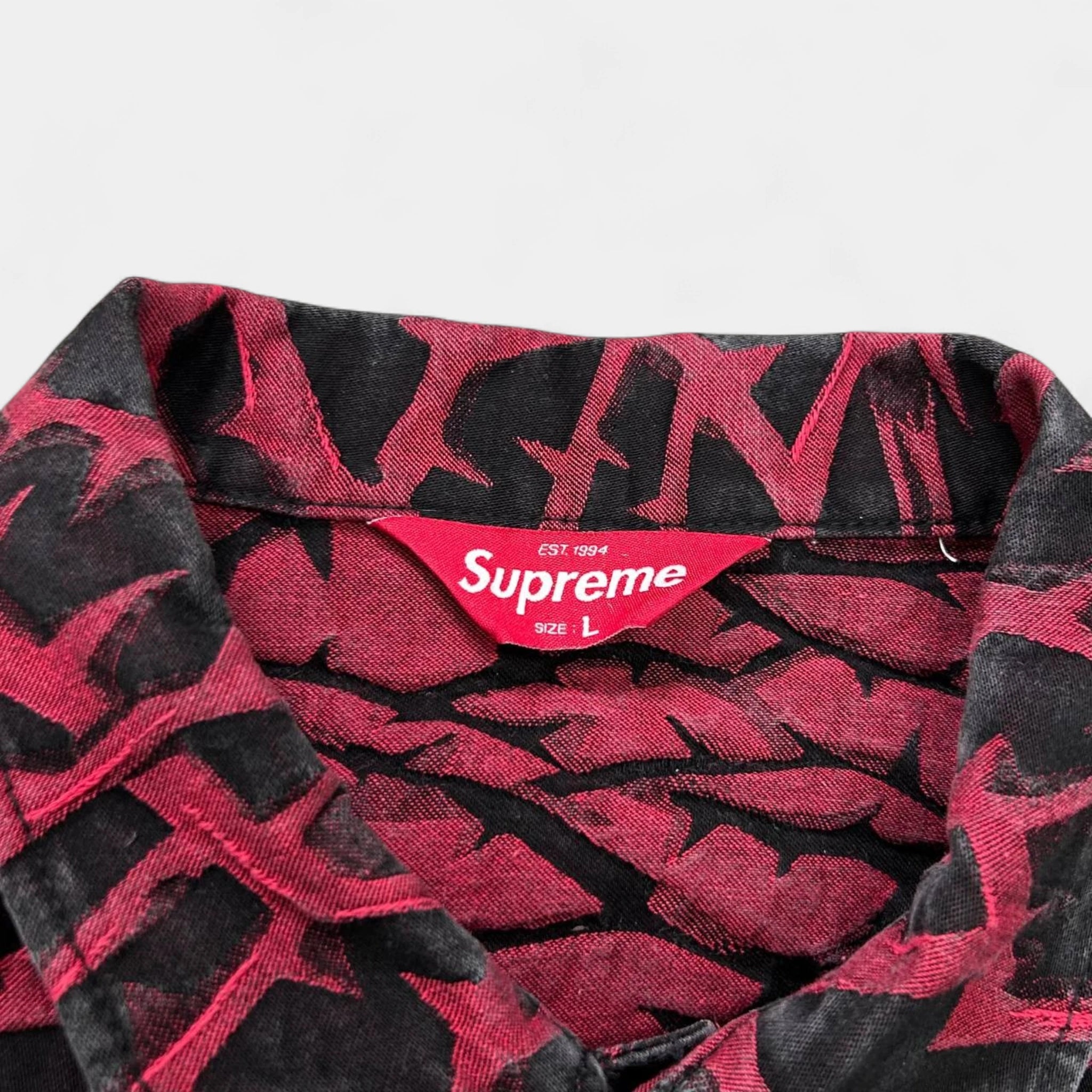 Supreme FW18 Thorn Trucker Jacket