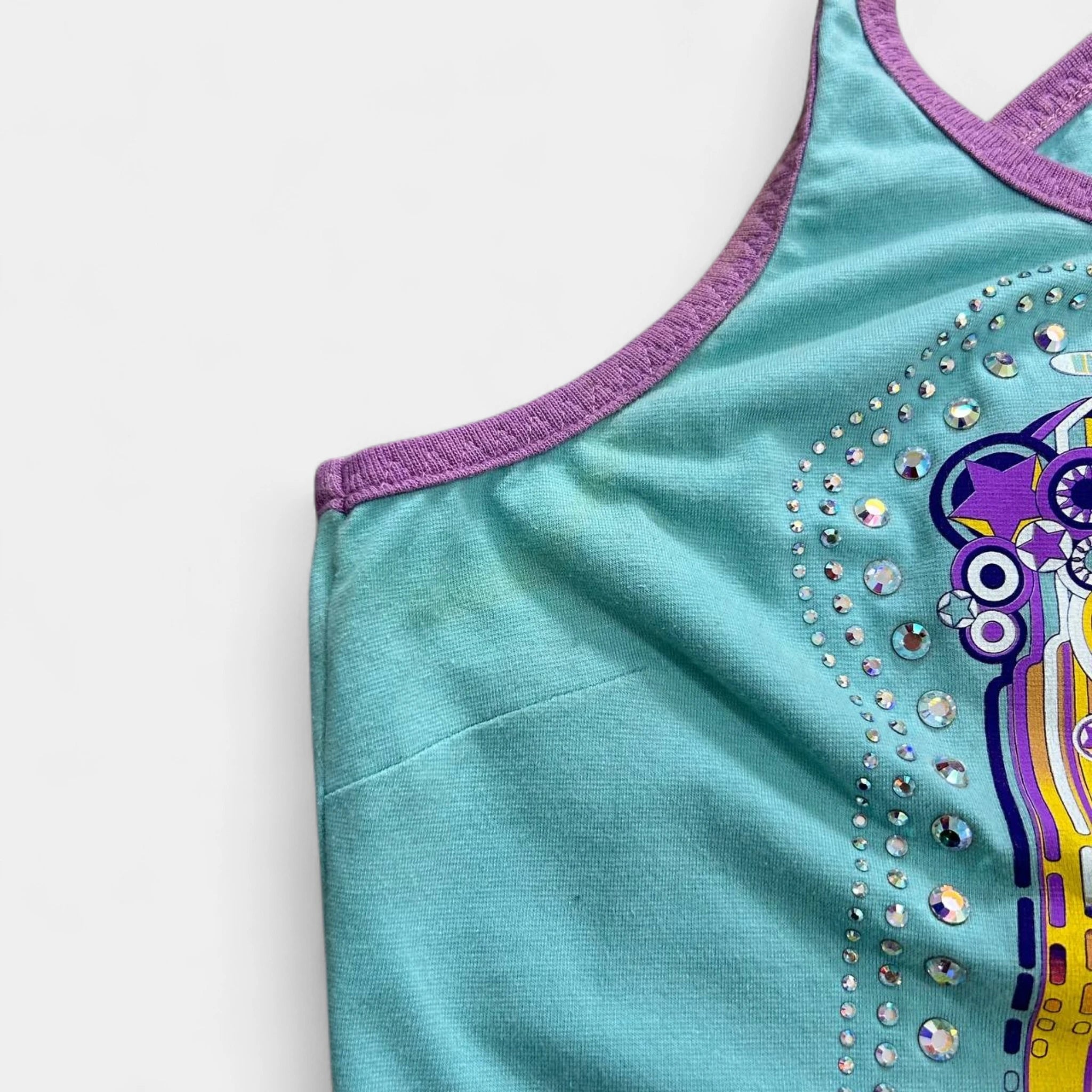 2000's Dolce & Gabbana "Motorway of Love" Graphic Tank Top