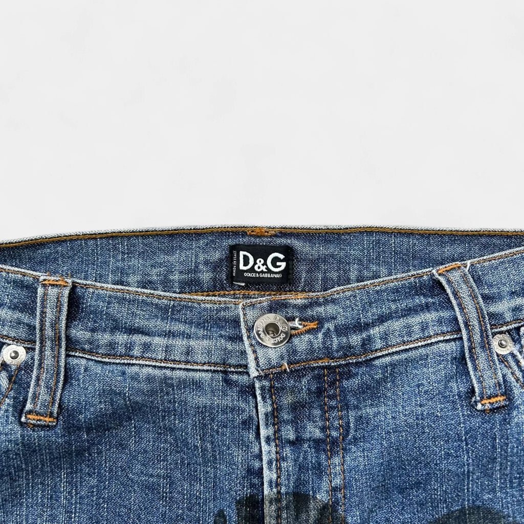 Dolce & Gabbana Number Skinny Jeans