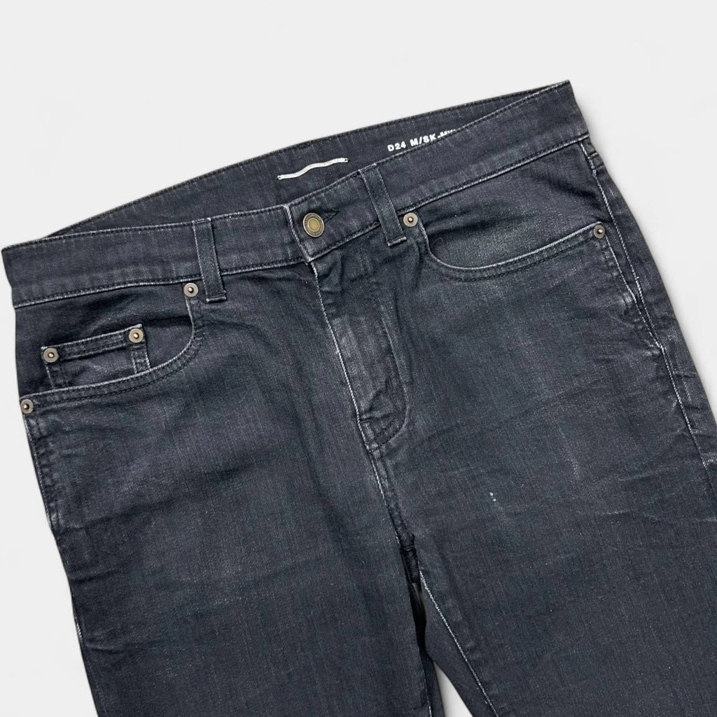 Saint Laurent D24 2016 Hedi Slimane Skinny Black Jeans