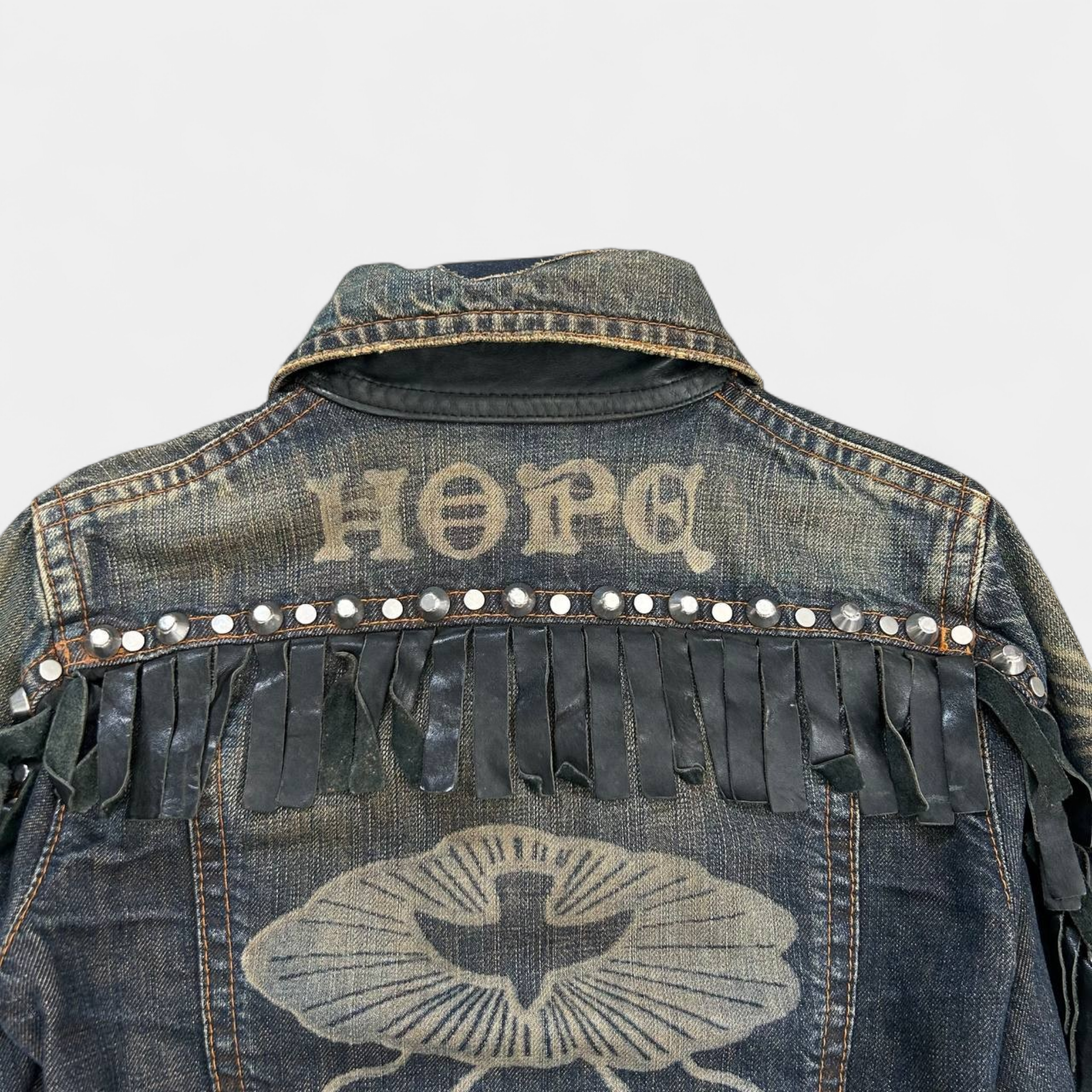 Dsquared2 FW2005 Runway Jesus Lord Cowboy Denim Jacket