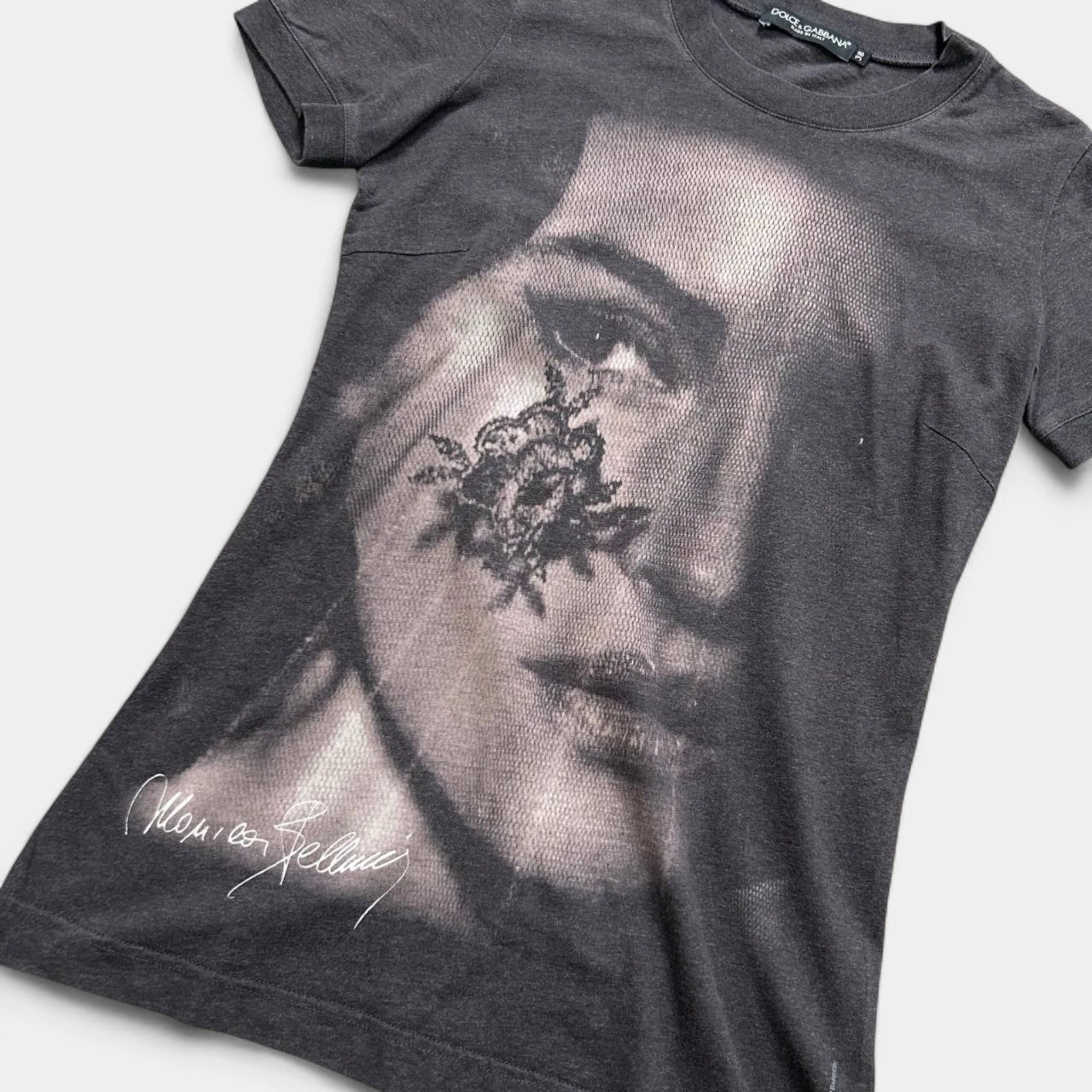 Dolce & Gabbana Monica Bellucci Photo T-Shirt