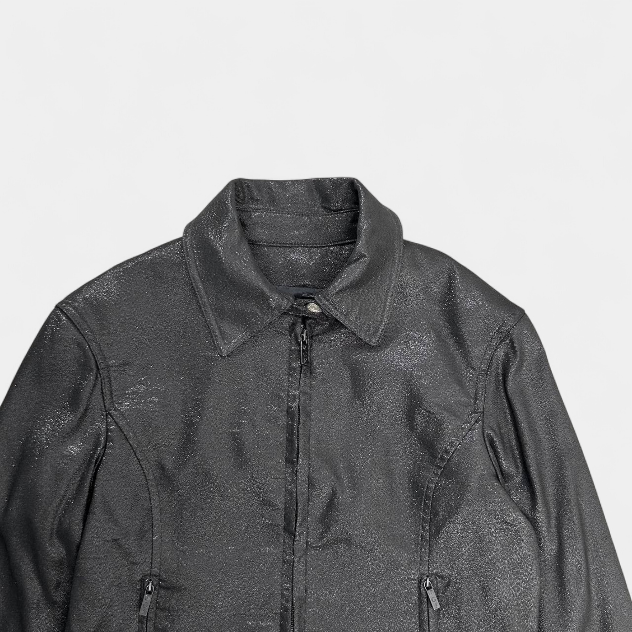 Gianfranco Ferré Black Glitter Jacket