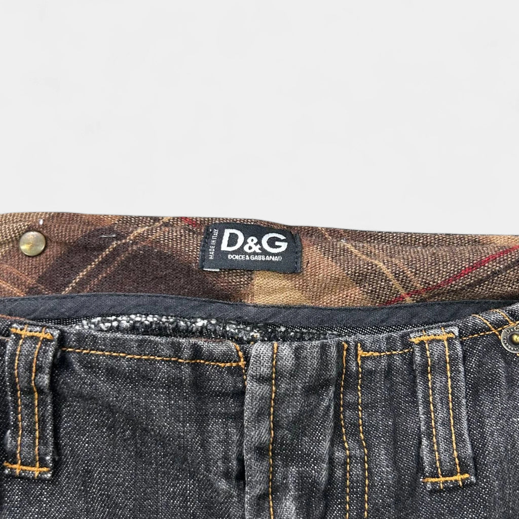 Dolce & Gabbana 2000's Denim Carpenter Pants