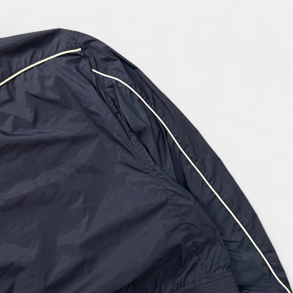 Love Moschino Utility Navy Nylon Moto Jacket
