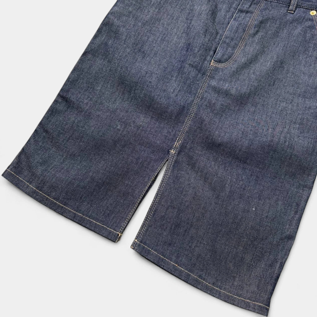 Gucci by Tom Ford High-Waisted Raw Indigo Denim Split Skirt