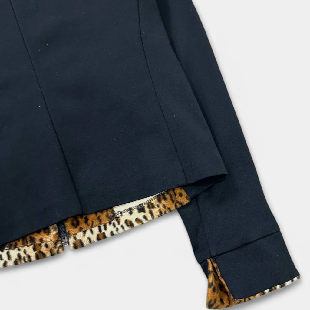 Roberto Cavalli Freedom Leopard Print Jacket