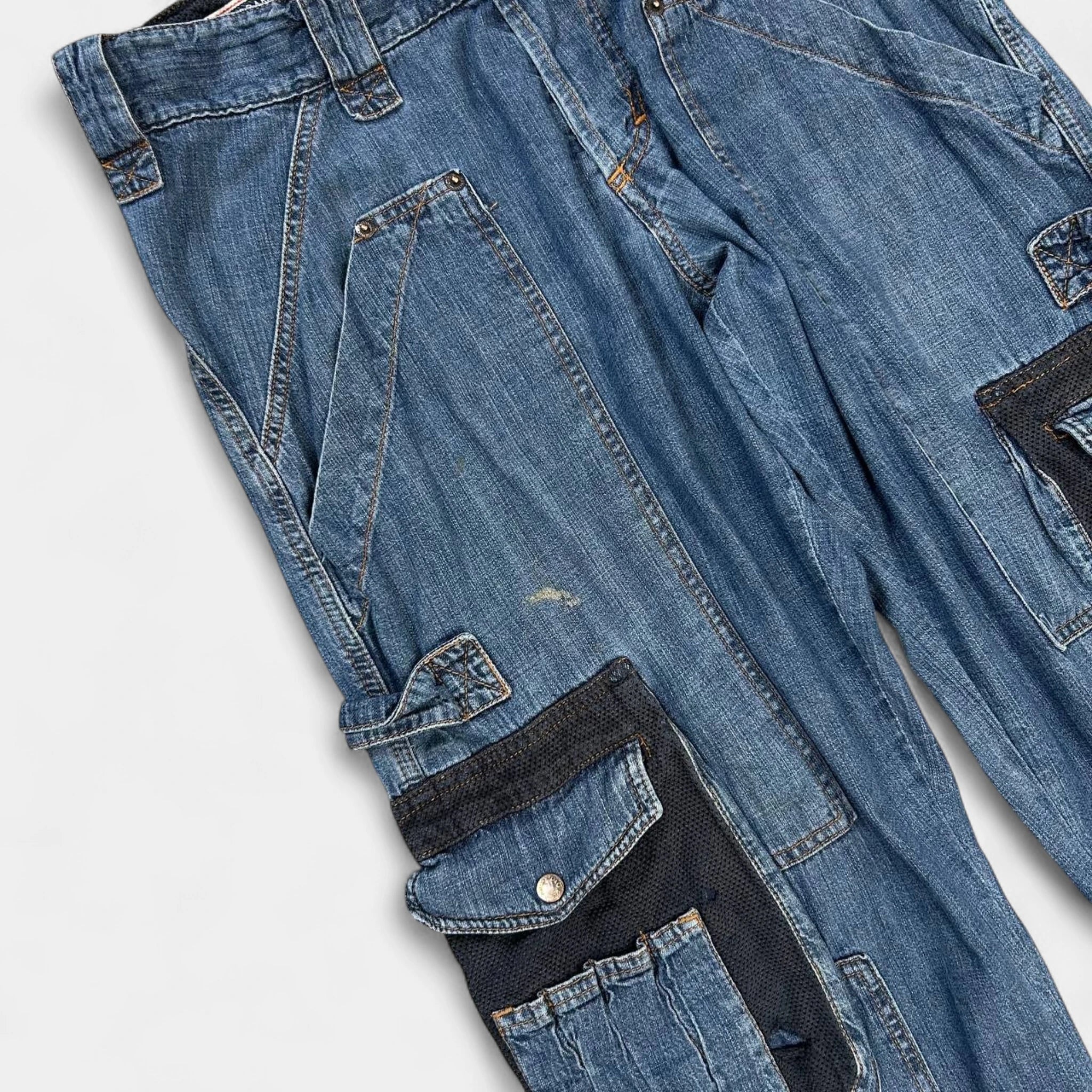 Dolce & Gabbana 2003 Cargo Denim Jeans