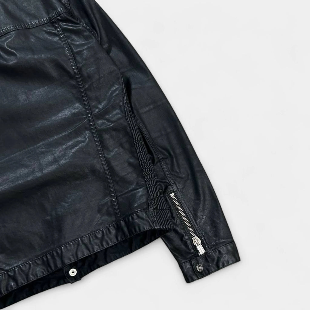 Dsquared2  Black Waxed Denim Jacket