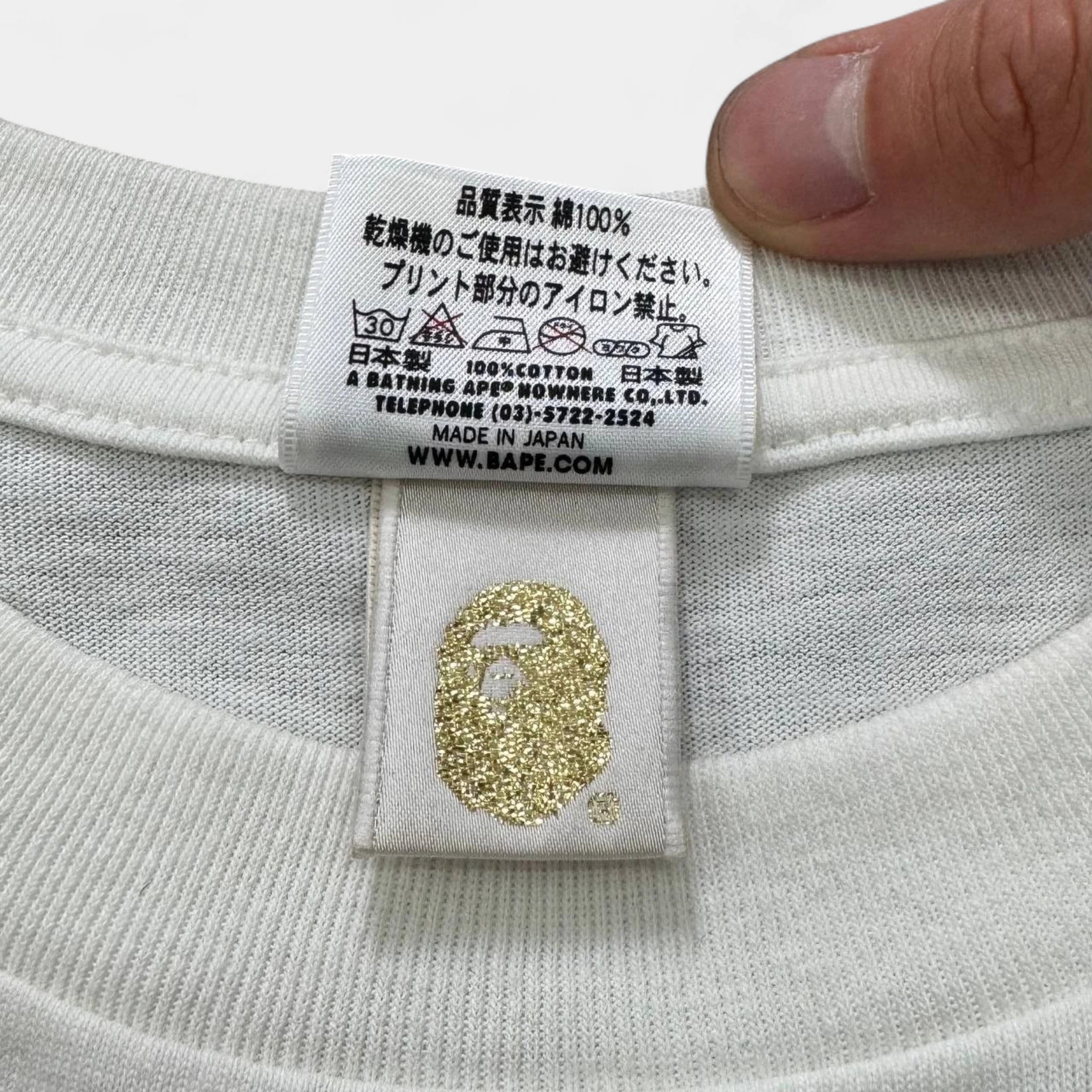 A Bathing Ape 2009 "Baby Milo" Graphic T-Shirt