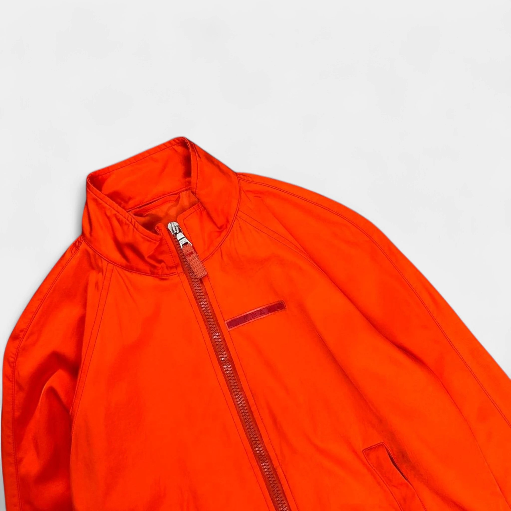 Prada Orange Technical Jacket