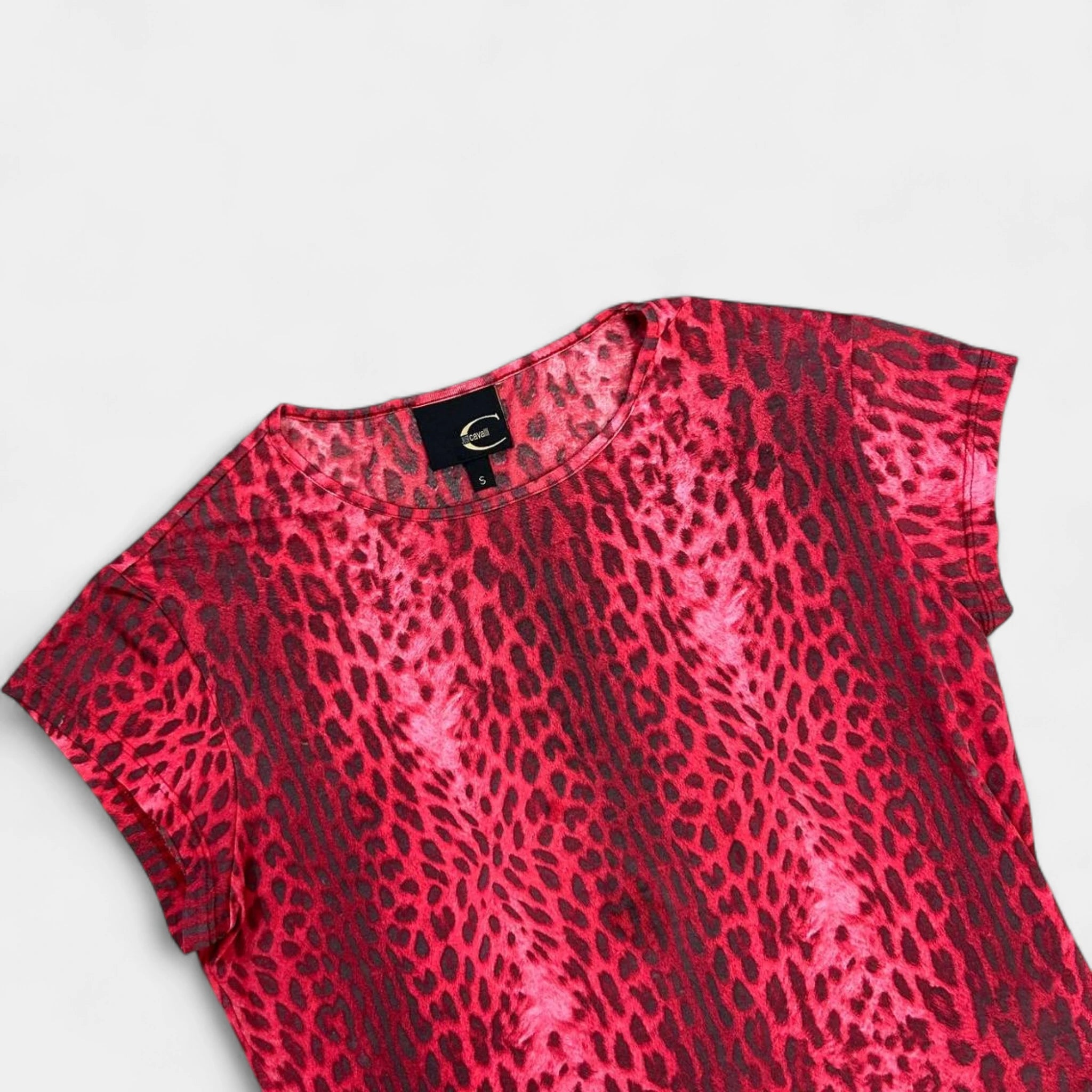 Just Cavalli Cheetah Print T-Shirt