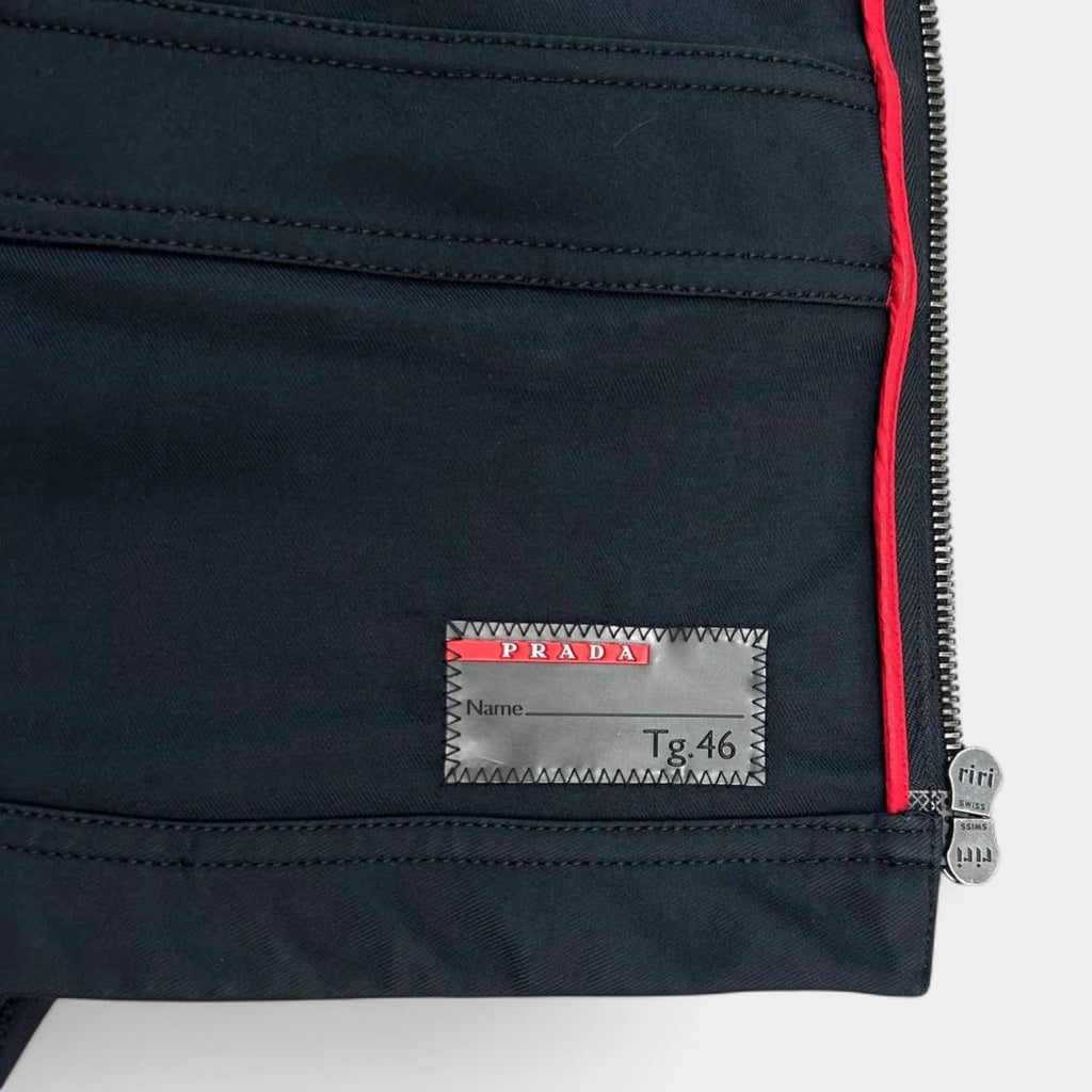 Prada Línea Rosa Technical Nylon Jacket