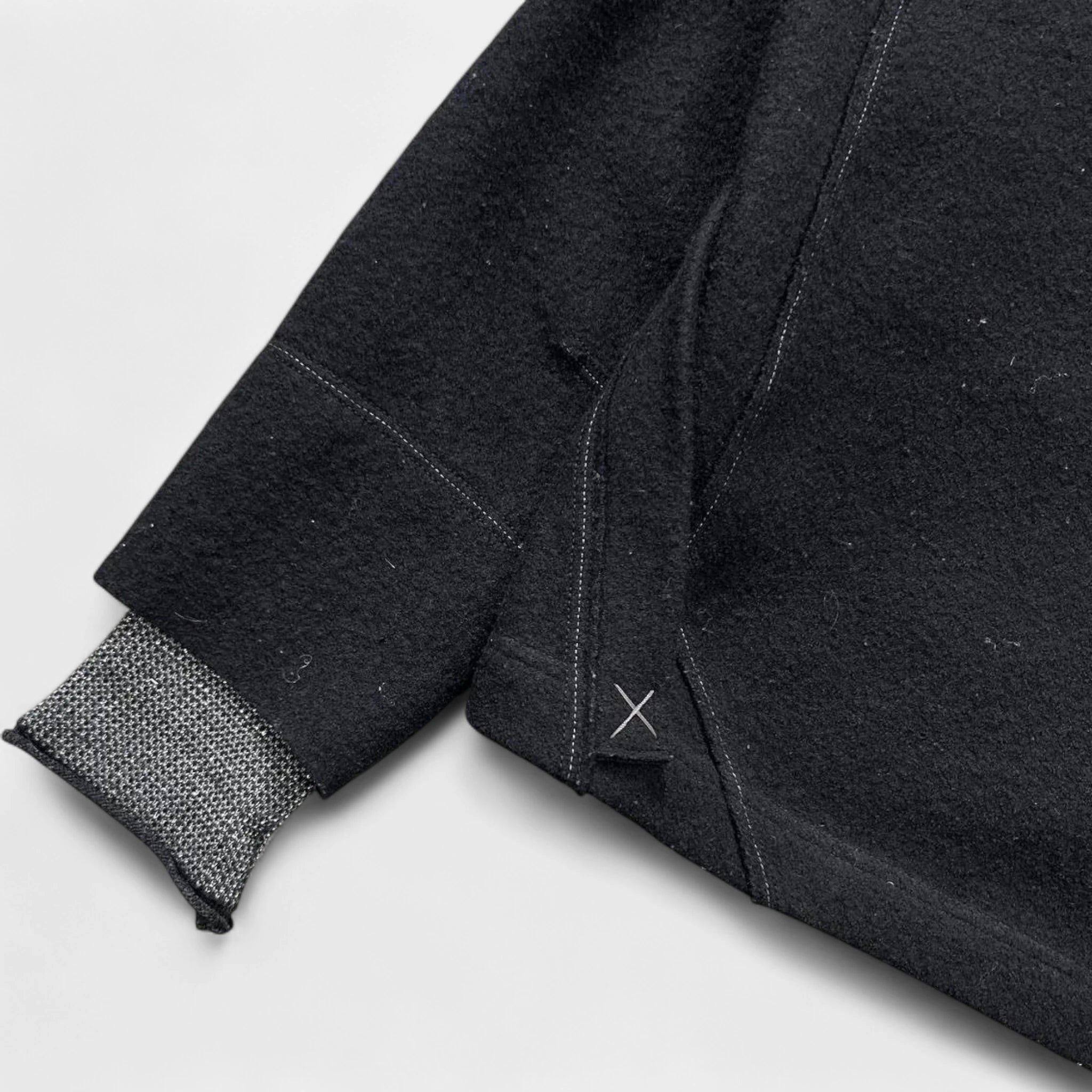 Marithé + François Girbaud Classic Wool Double Sleeve Jacket