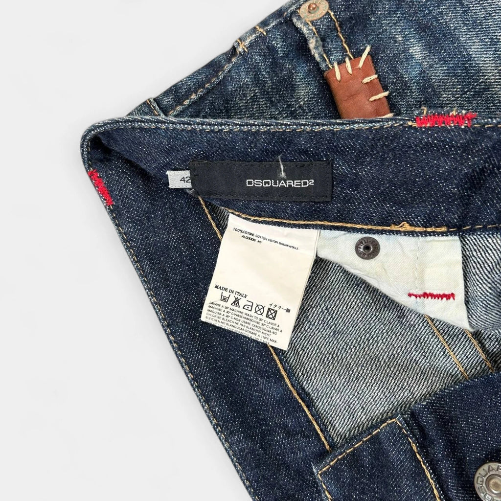 Dsquared2 Vintage Lady Denim Skirt