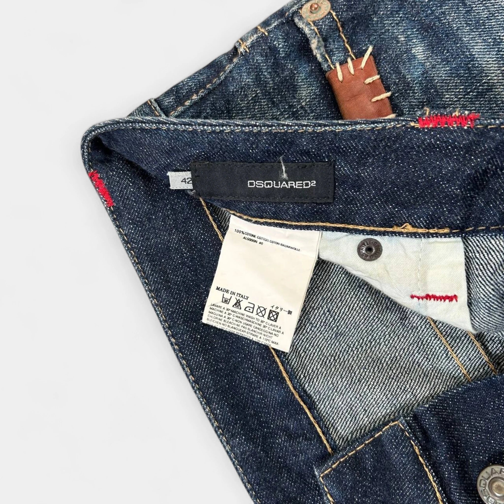 Dsquared2 Vintage Lady Denim Skirt