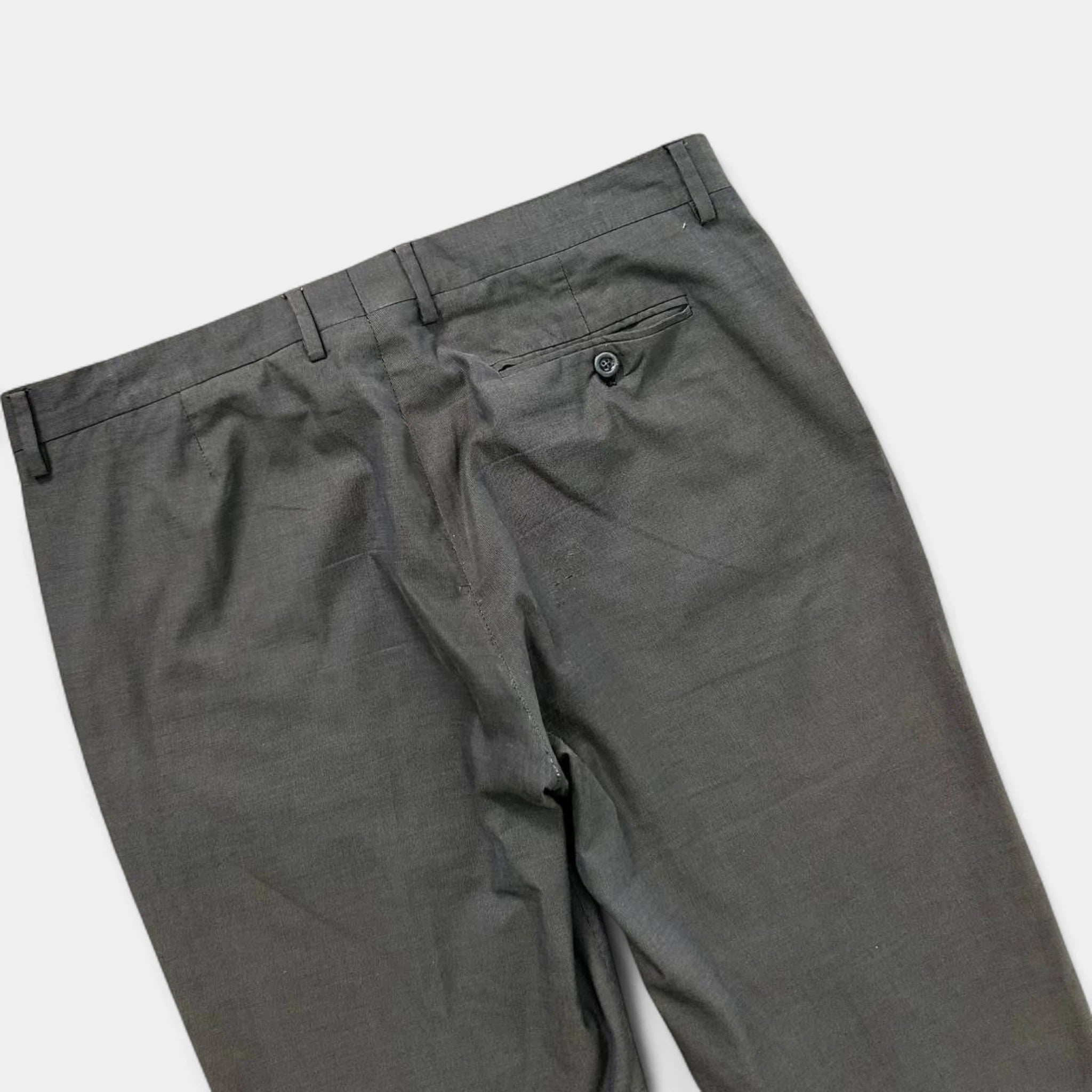 Maison Martin Margiela 2010s Gray Brown Washed Suit