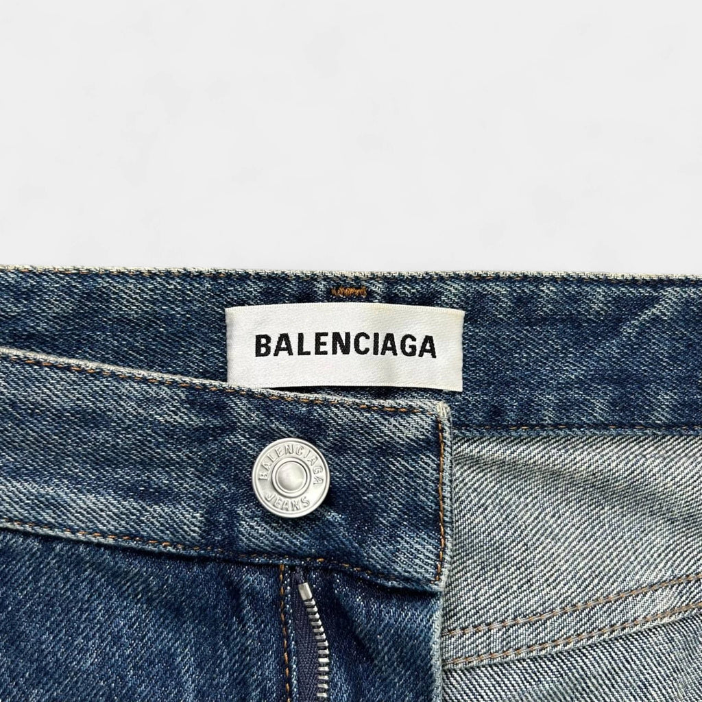 Balenciaga 2019 Marble Wash Jeans