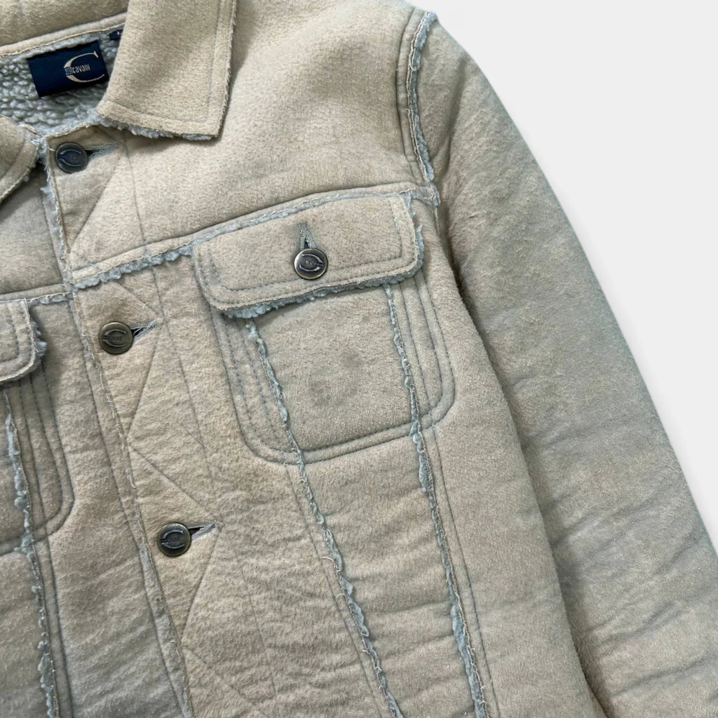 Just Cavalli Sherling Raw Edge Jacket